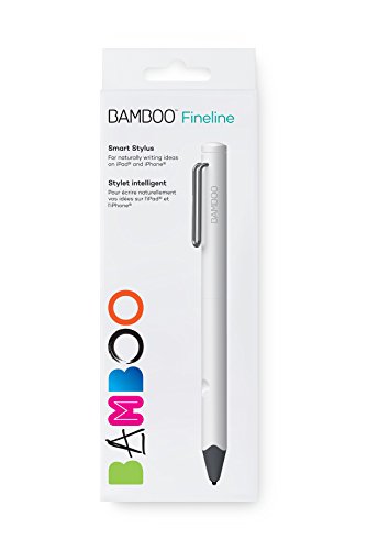 Wacom Bamboo Fineline Smart Stylus (3. Generation) in Weiß / Aktiver Touch Pen für Apple iOS Touchscreen-Eingabegeräte wie iPhone oder iPad - 2