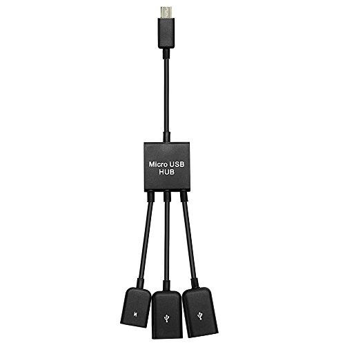 Outstanding® 3 in 1 Micro USB 2.0 Host OTG Hub Adapter Kabel für Samsung - 4