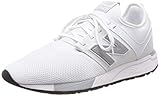 om white New Balance Herren 247v1 Sneaker, Weiß (White/Silver Om), 40.5 EU