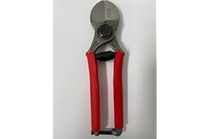 JNHCD FORBICE DA POTATURA DOPPIO TAGLIO SOLO PER PIANTE DA FRUTTO RAMI PICCOLI MARCA DE LUCA LINEA GARDEN CON CHIUSURA LEVA SCATTO (made in italy)