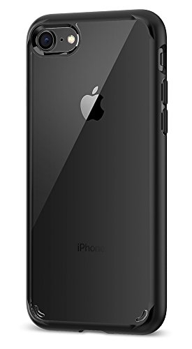 Spigen Ultra Hybrid [2nd Generation] iPhone 7 Case with Clear Air Cushion Technology for Apple iPhone 7 (2016) - Black