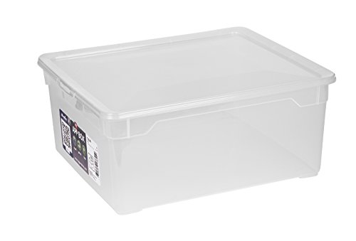 Rotho 6351700096WS 3-er Set Clear Box Sweater 18 l mit Deckel AppMyBox - 4
