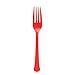 Produktbild Amscan 148061 Apple Red Heavy Weight Forks-48 z-hlen
