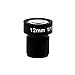 Produktbild Cvivid Lens 12mm 34 Grad HFOV Keine Verzerrung Ersatz Objektiv 10MP M12 Sensor 1/1.8" für GoPro Hero Linse für Fahrzeugkennzeichen Anerkennung Gesichtserkennung auf Auto Armaturenbrett Kamera Objektiv