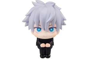 Slamwave Anime JJK 10cm Figure - Itadori Yuji, Gojo Satori Figurines - PVC Model Gift Car Decoration, Desktop, Collection, Birthday Present for Anime & JJK Fans (Satoro Gojo)