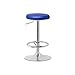 Produktbild DJL Barhocker europäischen Stil Home vielseitige Barhocker schlanke minimalistischen Barhocker Lift Stuhl Barhocker hohe Hocker V (Farbe : Blau)