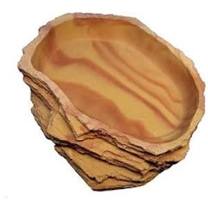 Wasserschale maxi - sandstone / Trinkschale sandstein