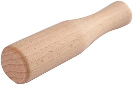 jileSM Wooden Muddler Grinder Stick Kitchen Grinding Tool