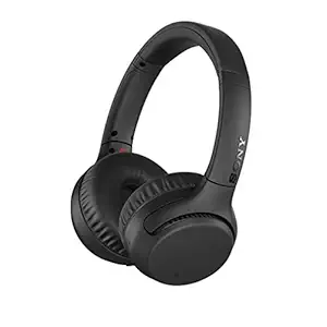 Sony WH-XB700 Wireless Bluetooth On Ear Headphone with Mic (Black)