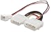 Produktbild Manhattan 330411 – Kabel (männlich/weiblich, Molex (4-Pin), Molex (4-Pin) + Fan (3-Pin), mehrfarbig)