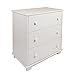 BRAND NEW BEAUTIFUL AND QUALITY WHITE CHEST OF DRAWER / 3 DRAWERS