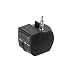 Produktbild Monllack Schwarz Tragbare 3,5mm Mini Griff Audio Headset Kopfhörer Adapter für Chat-Lautstärkeregler und Spiel Sound Für PS4 Controller VR