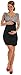 Happy Mama Women's Maternity Stretch Animal Print Jersey Dress Sleeveless 620p (White Panthera, 16)