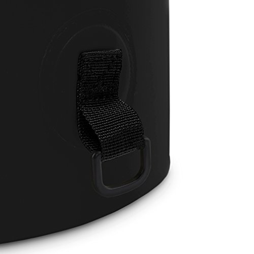 Zusammenklappbarer Falteimer Faltschüssel, Eimer für Camping, Reisen, Gartenarbeit, unterwegs – Falteimer Waschbecken Wasser Container Eimer, mit Deckel und Werkzeug Mesh Tasche – von The Friendly Swede (Schwarz 16 Liter) - 6