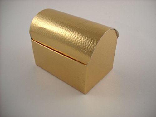 Preisvergleich Produktbild Pralinenbox gold, Pralinendose, 5 Stück