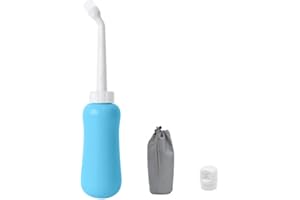 YISIFEINUO Portable Bidet Toilet Slow Water Nozzle Bottle for Momwasher Postpartum Clean,Patient Care,Child & Elderly Care(450ml Blue)