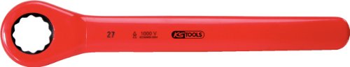 KS Tools 117.4219 Isolierter Ratschenringschlüssel, 19 mm