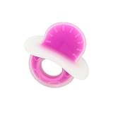 Cantidad: 1 unidad RUBY - Mordedor Silicona Chupete Lactante Bebé. ENVÍO DESDE ESPAÑA (Morado)