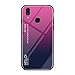 Produktbild XYAL0002001 Für Huawei Y9 (2019) / Enjoy 9 Plus, Farbverlauf Glasgehäuse, Xingyue Aile Hüllen & Cover (Farbe : Magenta)