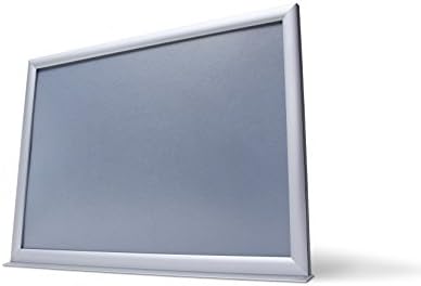 Desk top poster sign - Table top poster frame - silver - A4 and A3 (A4)