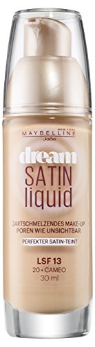 Maybelline New York Dream Satin Liquid Make-up, 20, cameo