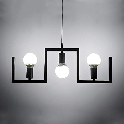 Preisvergleich Produktbild FXING Koreanische Einfache kreative Kronleuchter modernes Wohnzimmer Schlafzimmer DREI Scheinwerfer Persönlichkeit Restaurant Cafe Bar Beleuchtung Leuchte