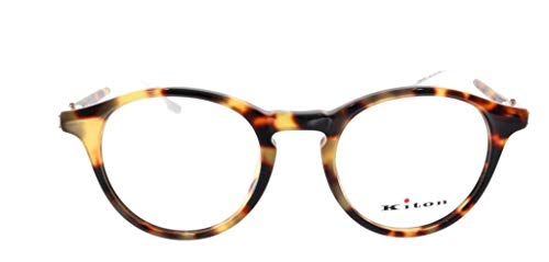 Preisvergleich Produktbild Kiton Herren Brillengestell Braun braun 49