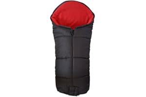 FOR YOUR LITTLE ONE Deluxe Footmuff/Cosy Toes Compatible with Out n About Nipper Single 360 Pushchair Red