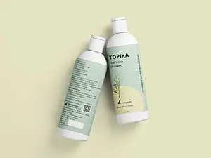 Dermocare Topika Hair Wash Shampoo with Olive and Til Oil, Pack of 2 ( 200ml each)