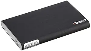 Fantom Drives External SSD 2TB USB 3.1 Gen 2 Type-C 10Gb/s - Black - Windows - GFORCE 3.1 Portable SSD Series - CSD2000B-W