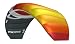 Produktbild Crosskites Lenkmatte Lenkdrachen Air 2.5 Red-Yellow mit Leinen und Lenkschlaufen R2F 2 Leiner Matte Kite Stranddrachen für ambitionierte Kiter 250 cm Spannweite