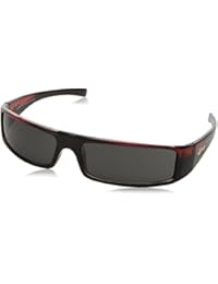 Adolfo Dominguez Ua-15092-572, Gafas de Sol para Mujer, Burgundy/Negro, 59