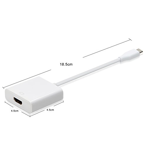 USB-C zu HDMI Adapter für das MacBook 12″ , Modelle bis März 2016 | 4K maximale Auflösung - 3