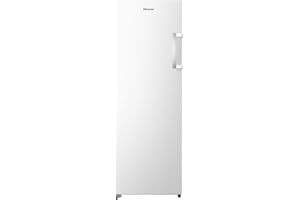Hisense FV298N4AWC Gefrierschrank, 240 Liter Fassungsvermögen, Total NoFrost, Multi AirFlow, FastFreeze, Türanschlag wechselbar, Energieeffizienzklasse C, 172cm x 59,5cm, weiß