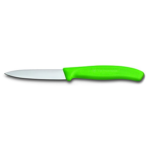 Victorinox Küchen- Gemüsemesser 1 Stück Swiss Classic, Grün, 8 cm, 6.7606.L114