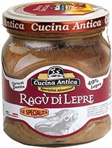 Cucina Antica - Condimento Lepre al Barolo - Box con 6 vasetti da 200 g ciascuno