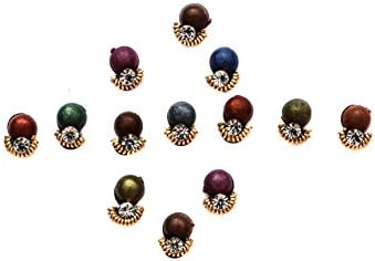 Teeliya® » Brownie Points Bindis Forehead Jewels Festival Face Gems Face Crystals Glitter Indian Bridal Jewellery