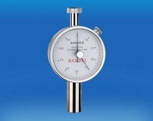 Gowe Type C Shore Hardness Tester Meter Rubber shore Durometer Double Pointers Peak Hold