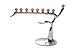 Produktbild Insideretail 500208-1-2 Menorah, Zwei Ton-Design, poliert Aluminium, 2-er Set, metall, 18 x 5 x 18 cm, silber