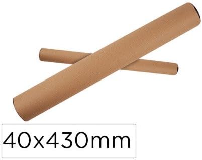 Cardboard tube Q-Connect Document Lid Plastic 40 x 430 mm
