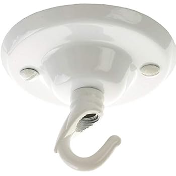 Crochet De Fixation Pour Plafond En Fer Industriel Vintage - 10.5x10.5x6 Cm, Charge 10 Kg, Pour Lustre, Suspension