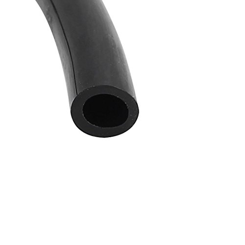 sourcingmap® Schwarz 1.5 Meter 6mm x 4mm Pneumatisch Druckluftschlauch Luftschlauch - 2