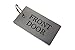 Price comparison product image Origin FRONT DOOR Key Ring - Silver Metallic Acrylic Plastic, House & Home