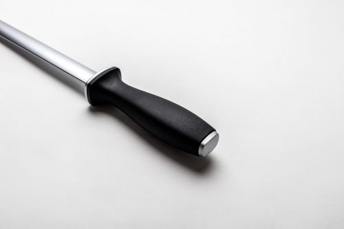 Heiso Diamant Wetzstahl Länge 25cm, Feines Nachschleifen von Küchenmessern jeder Art, Made in Germany, 10 Jahre Garantie - 3