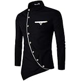 Men's Plain Curve Solid Slim Fit Cotton Shirt