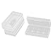 Produktbild sourcing map 3Pcs Klar Kunststoff Batterie Aufbewahrungsbox Fang Nut für 2 x 18650/4 x 16340 DE
