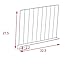 Produktbild PYIP Wandhaken Garderobe Geschichteten Separator Separator Spalte Trennzeichen Schicht frei Separator Nagelplatte vertikal Partitionieren Sub-Bezel-Rack St Orage 30 * 50,5 cm, 27,5 * 32,5 cm