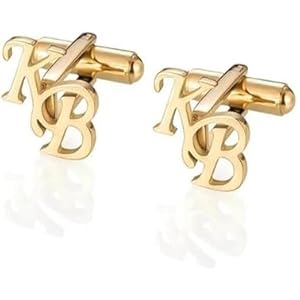 HASNAT® Personalized Silver Initial Name Cufflinks for Men, Groom Wedding, Men\'s Shirt, Letter Custom Cufflinks