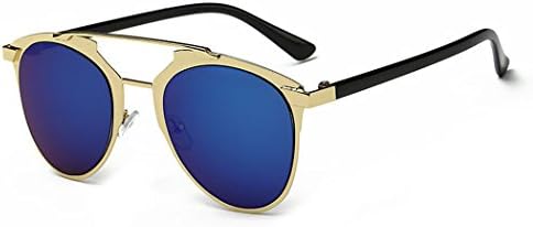 Sunbo Durable Men's Polarized Sunglasses Driving Aviator Eyewear Cool Outdoor Sports Glasses Blue Mirror