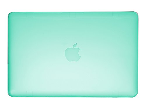 MyGadget H  lle Crystal Clear Case - f  r Apple MacBook Air 13   ab Mitte 2011  A1466 A1369 - Schutzh  lle Plastik Cover Hartschalen Tasche in T  rkis